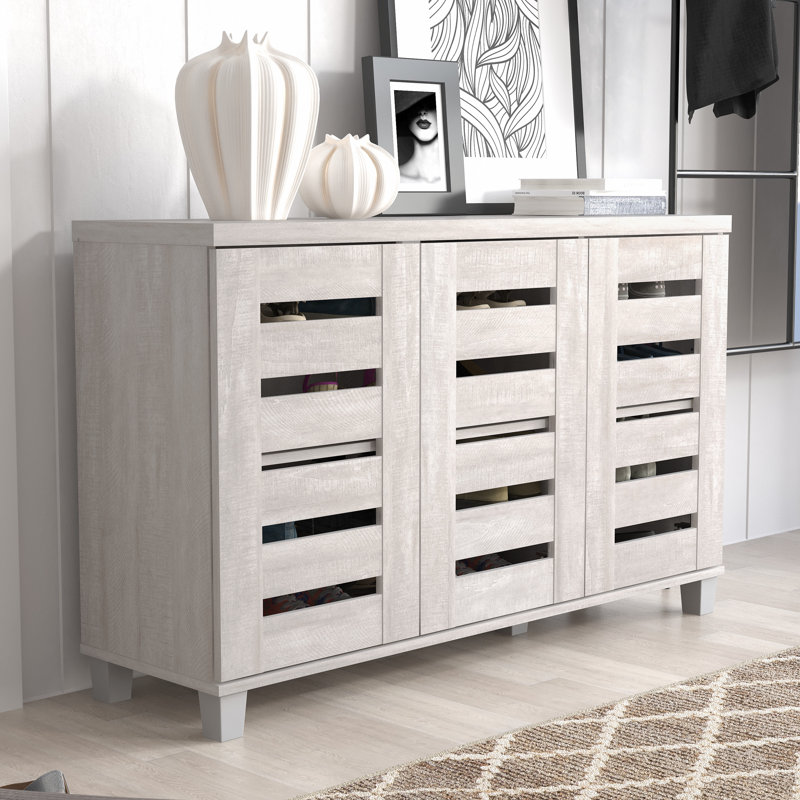 Steelside™ Lismore 16 Pair Shoe Storage & Reviews Wayfair